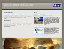 Tablet Screenshot of ks-northamerica.com